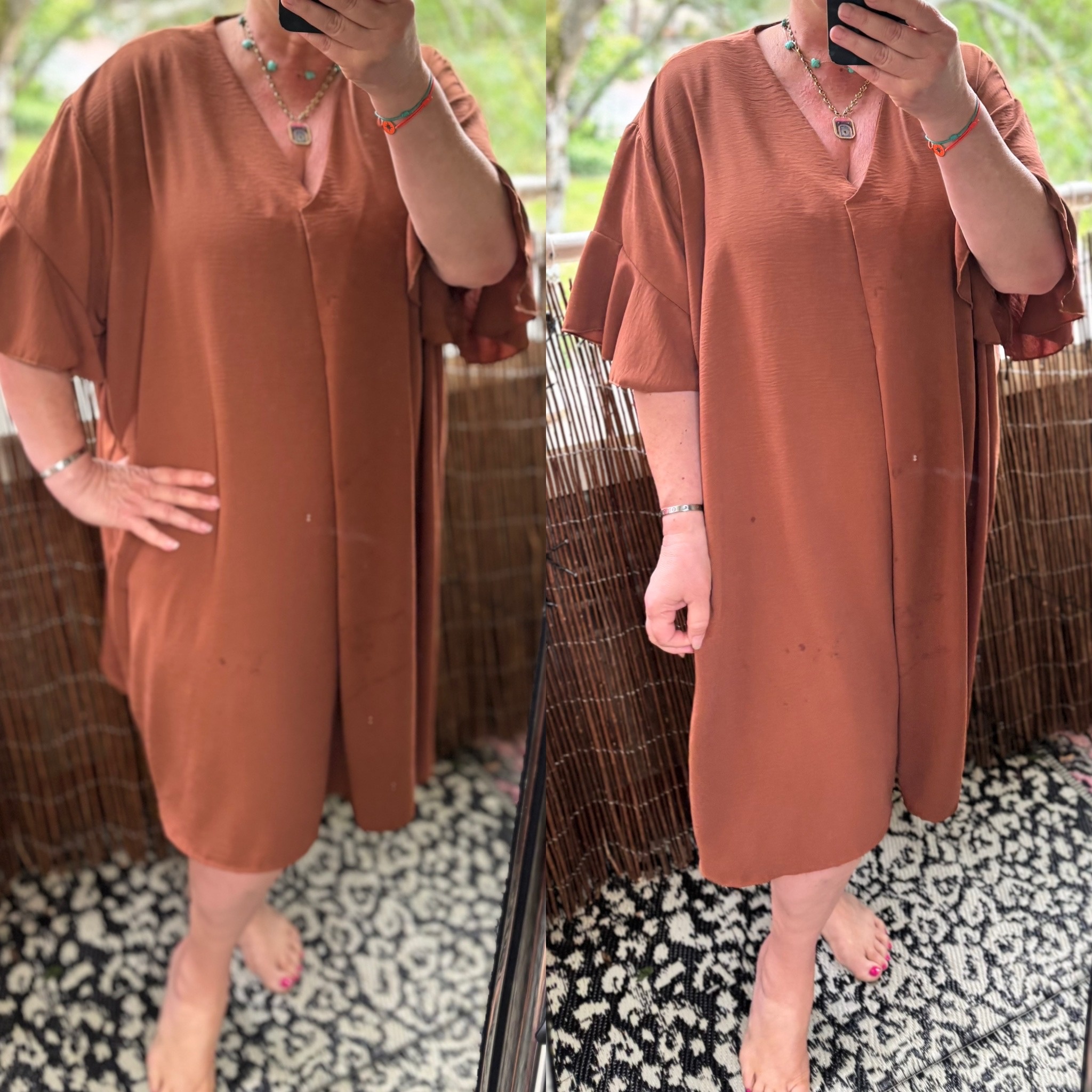 JURK LANG TUNIEK MALIBU MATEN 46 TOT 56