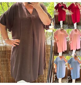 MAMBO TUNIEK/ JURK 100 CM MATEN 46/48 TOT 54