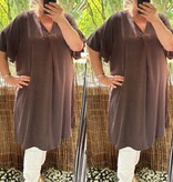 MAMBO TUNIEK/ JURK 100 CM MATEN 46/48 TOT 54