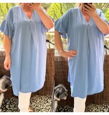 MAMBO TUNIEK/ JURK 100 CM MATEN 46/48 TOT 54