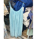 TOPS JURKJES MET GEVLOCHTEN BANDJES ZILVER MATEN 48/50 TOT 56