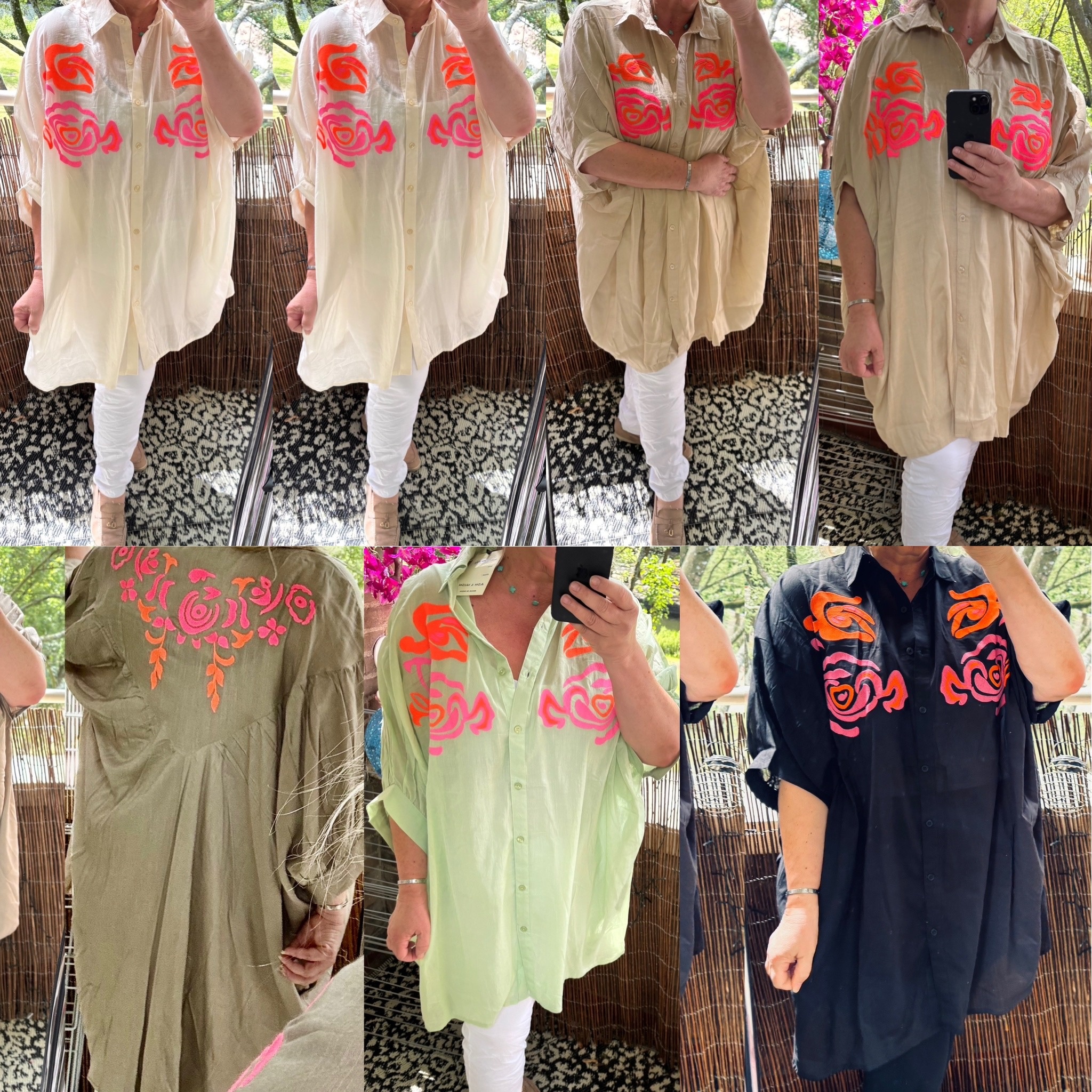 KATOEN HOT BLOUSE MATEN 46 tot 54