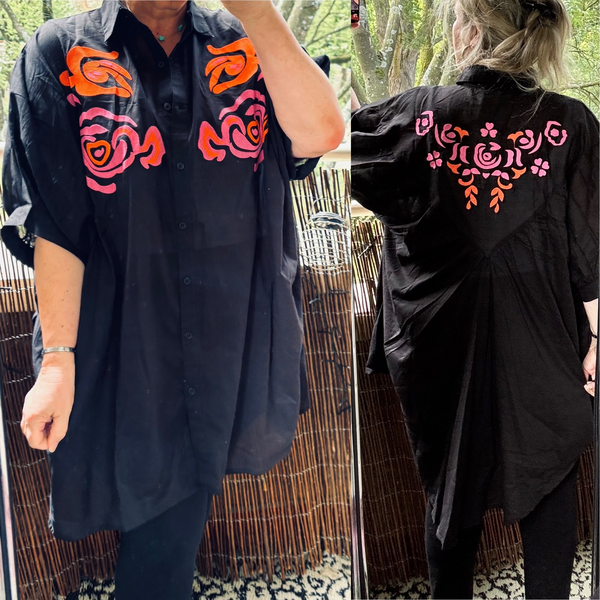 KATOEN HOT BLOUSE MATEN 46 tot 54