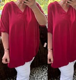 BOHO V HALS BALLON KORTE MOUW MATEN 46/48 TOT 54/56