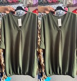 BOHO V HALS BALLON KORTE MOUW MATEN 46/48 TOT 54/56
