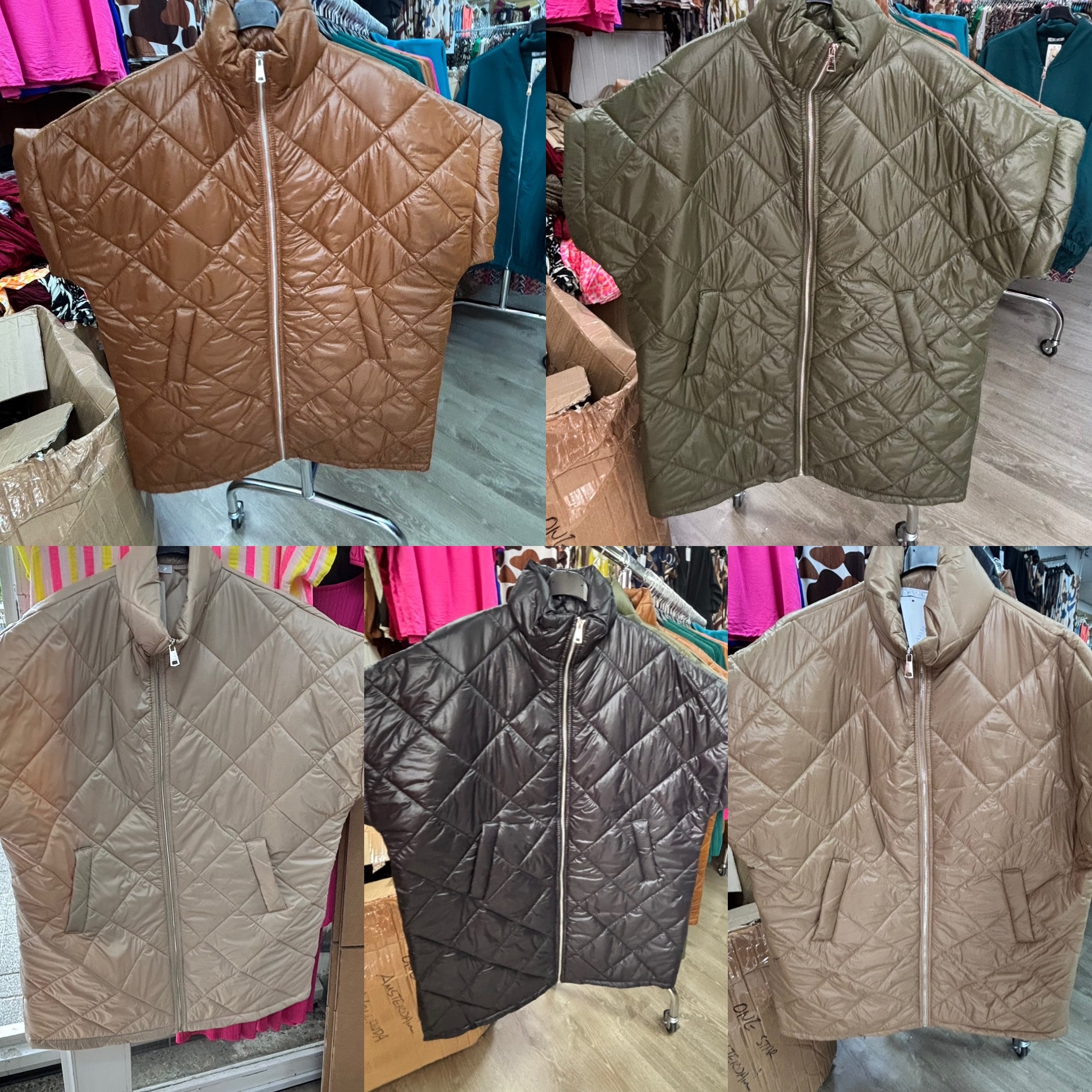 DUNNE BODYWARMER STYLE MATEN 44 TOT 50 DICHT OPEN TOT 52 TE DRAGEN