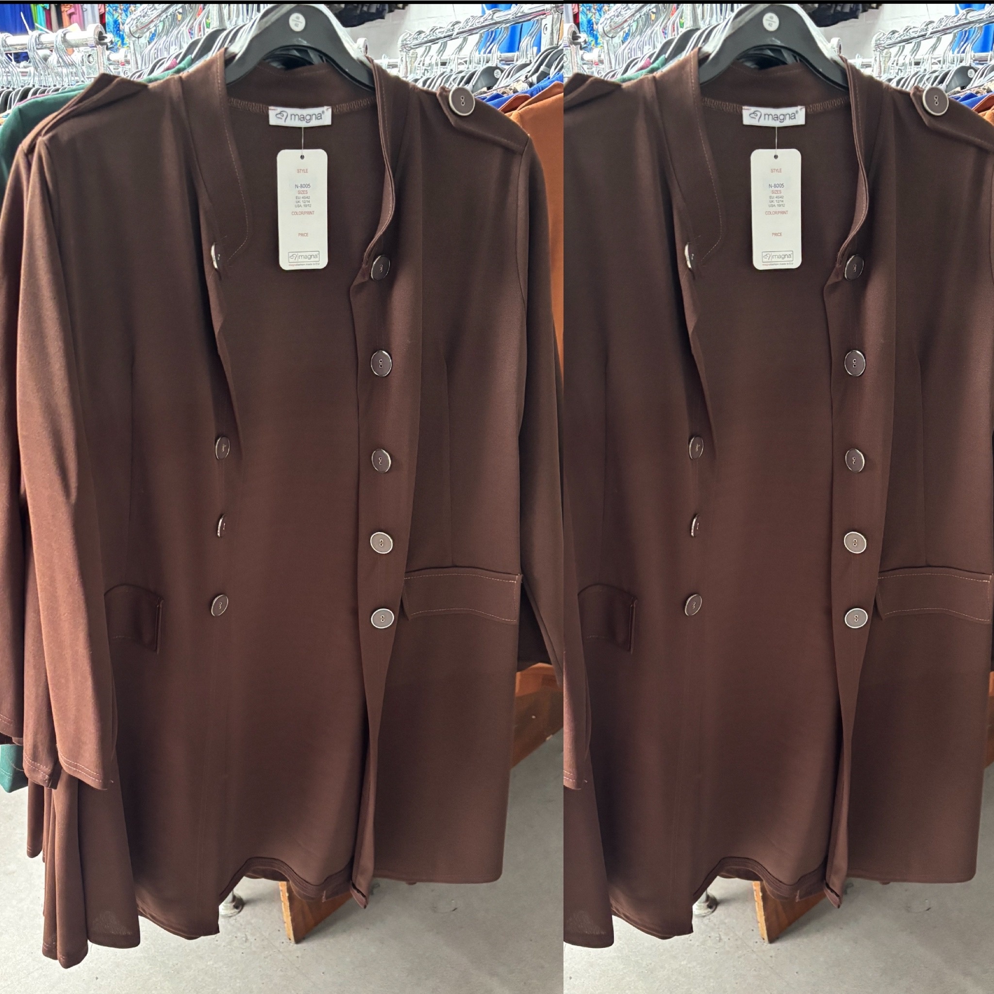 MAGNA BLAZER JASJE MATEN 44 TOT 56/58