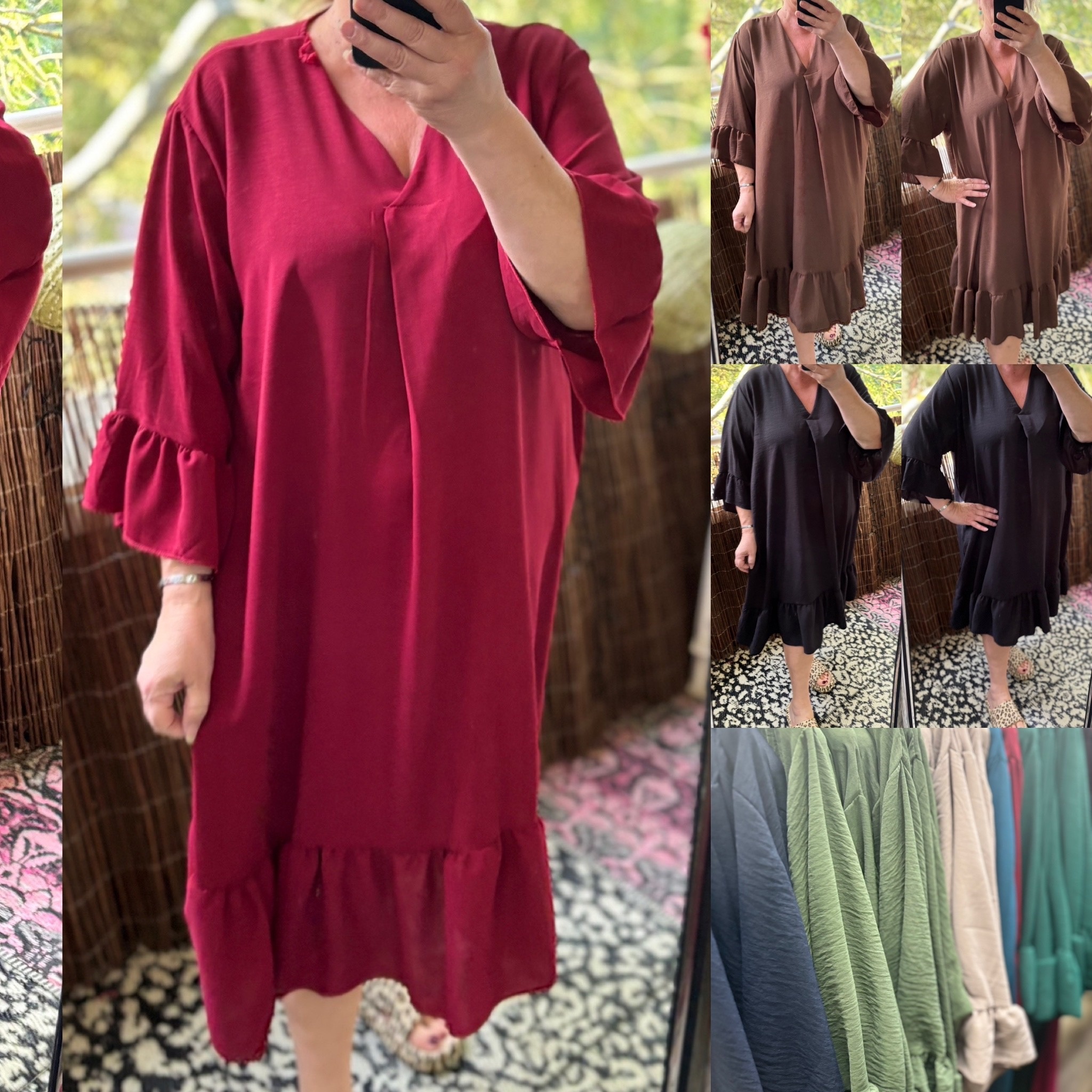 JURK LANG TUNIEK BELLA2 MATEN 46/48 TOT 52/54