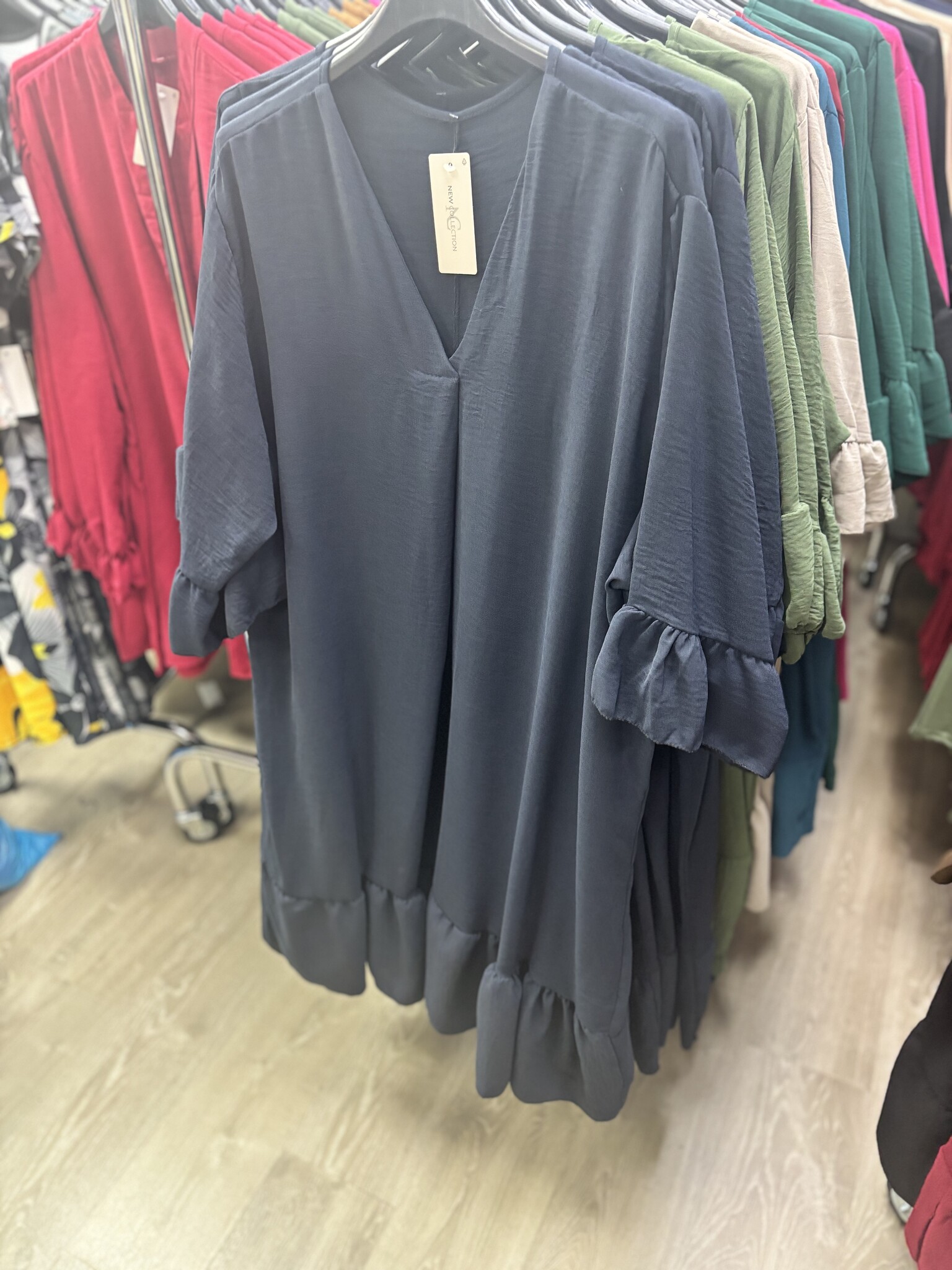 JURK LANG TUNIEK BELLA2 MATEN 46/48 TOT 52/54