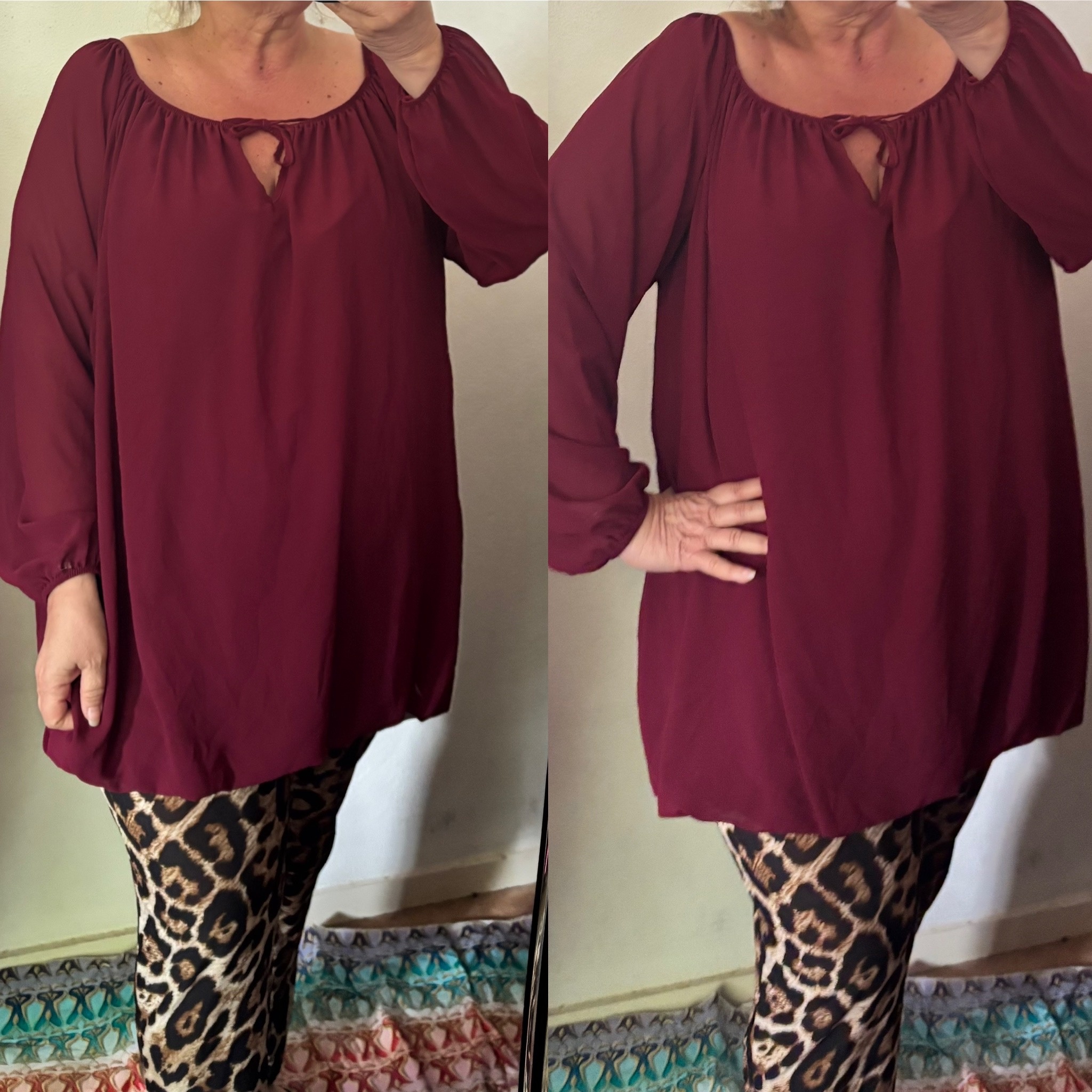 BOHO CHIQUE effen 2025 MATEN 46/48 TOT 56
