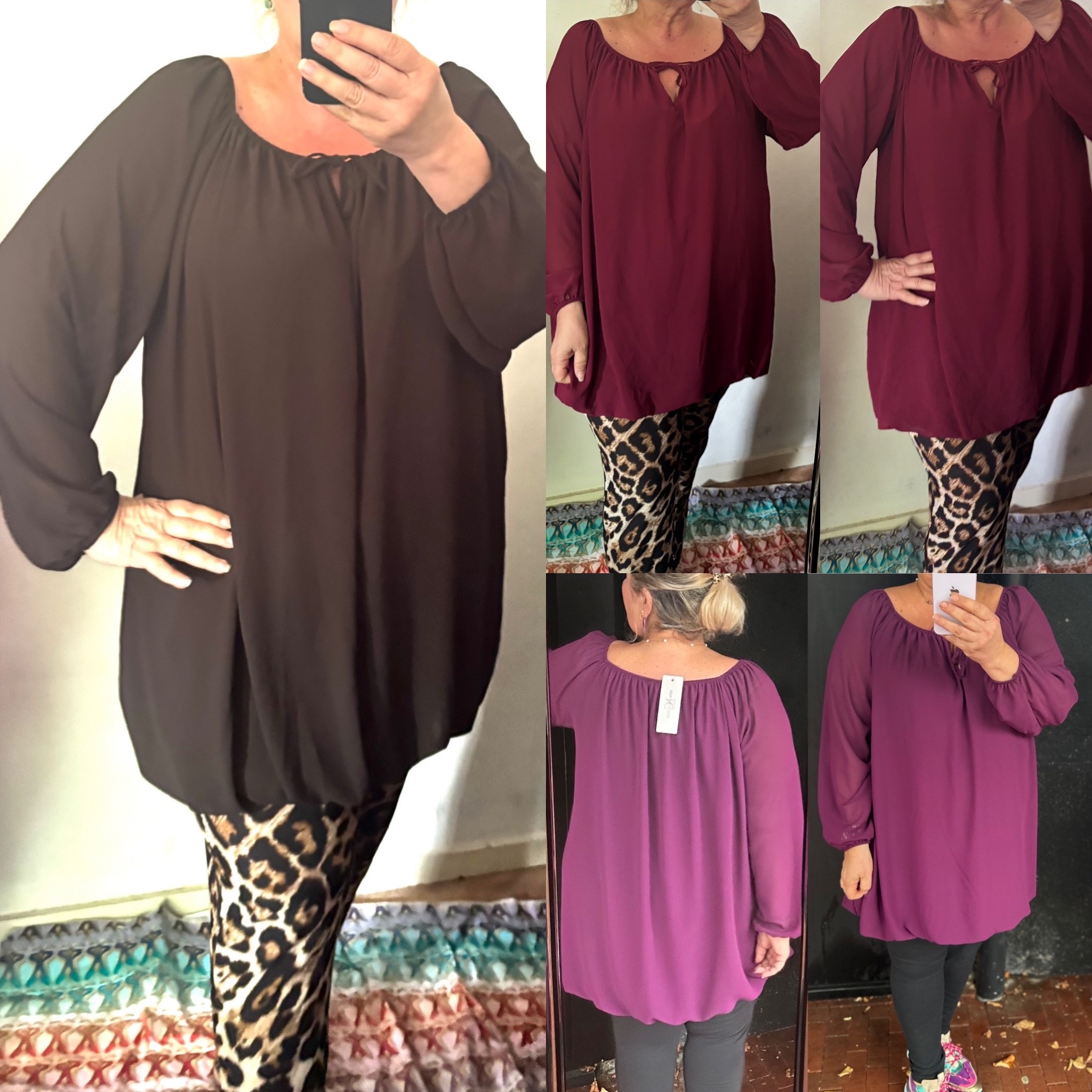 BOHO CHIQUE effen 2025 MATEN 46/48 TOT 56