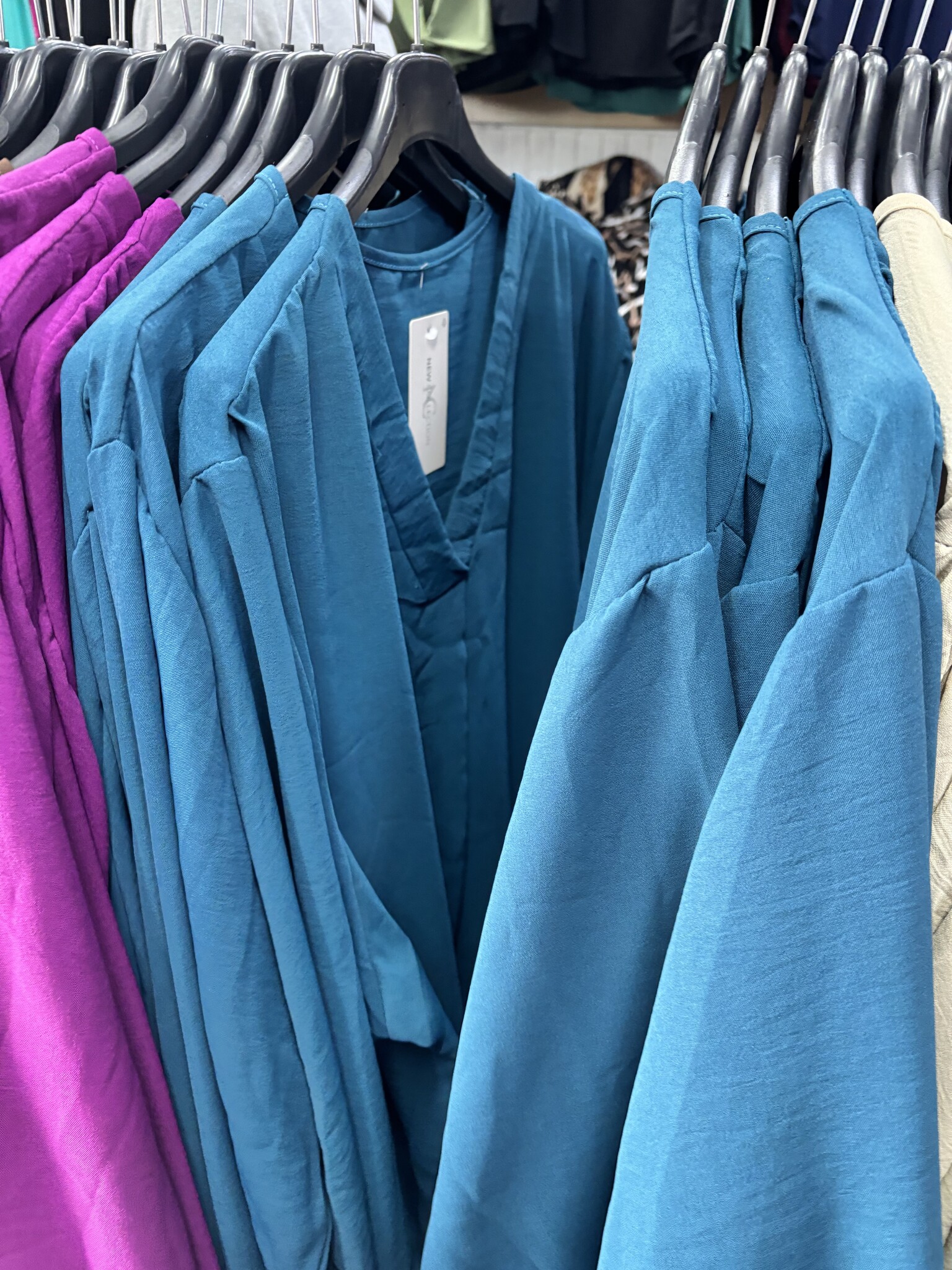 BOHO V HALS LANGE MOUW MATEN 46 TOT 54