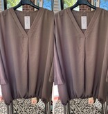 BOHO V HALS LANGE MOUW MATEN 46 TOT 54