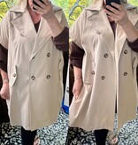 TRENCHCOAT BODY WARMER IDEE MATEN 44 TOT 52