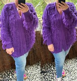 FRINGE VEST MATEN 44 TOT 50 KLEINE 52