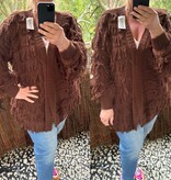 FRINGE VEST MATEN 44 TOT 50 KLEINE 52