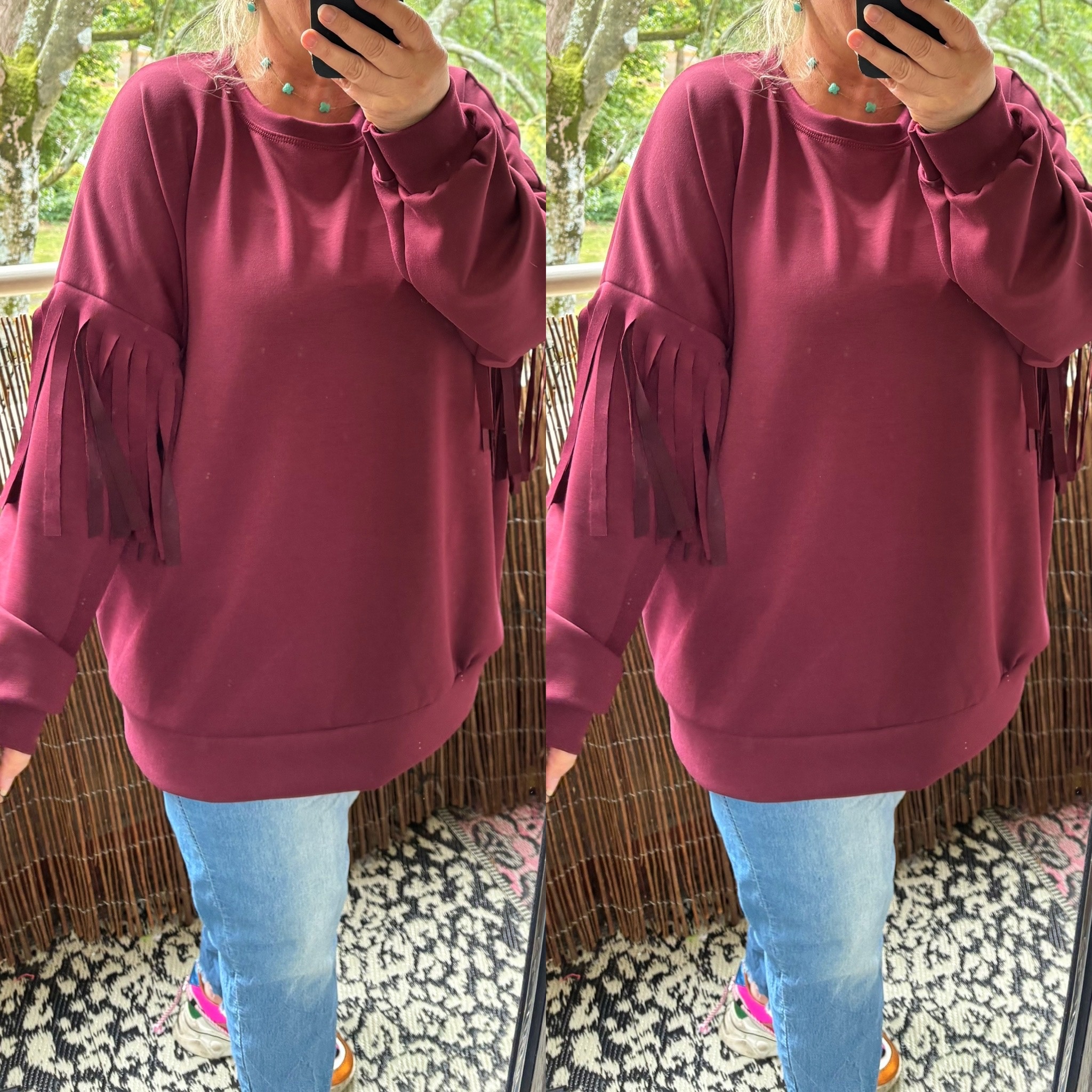 SWEATER FRANJE MATEN 44 TOT 52