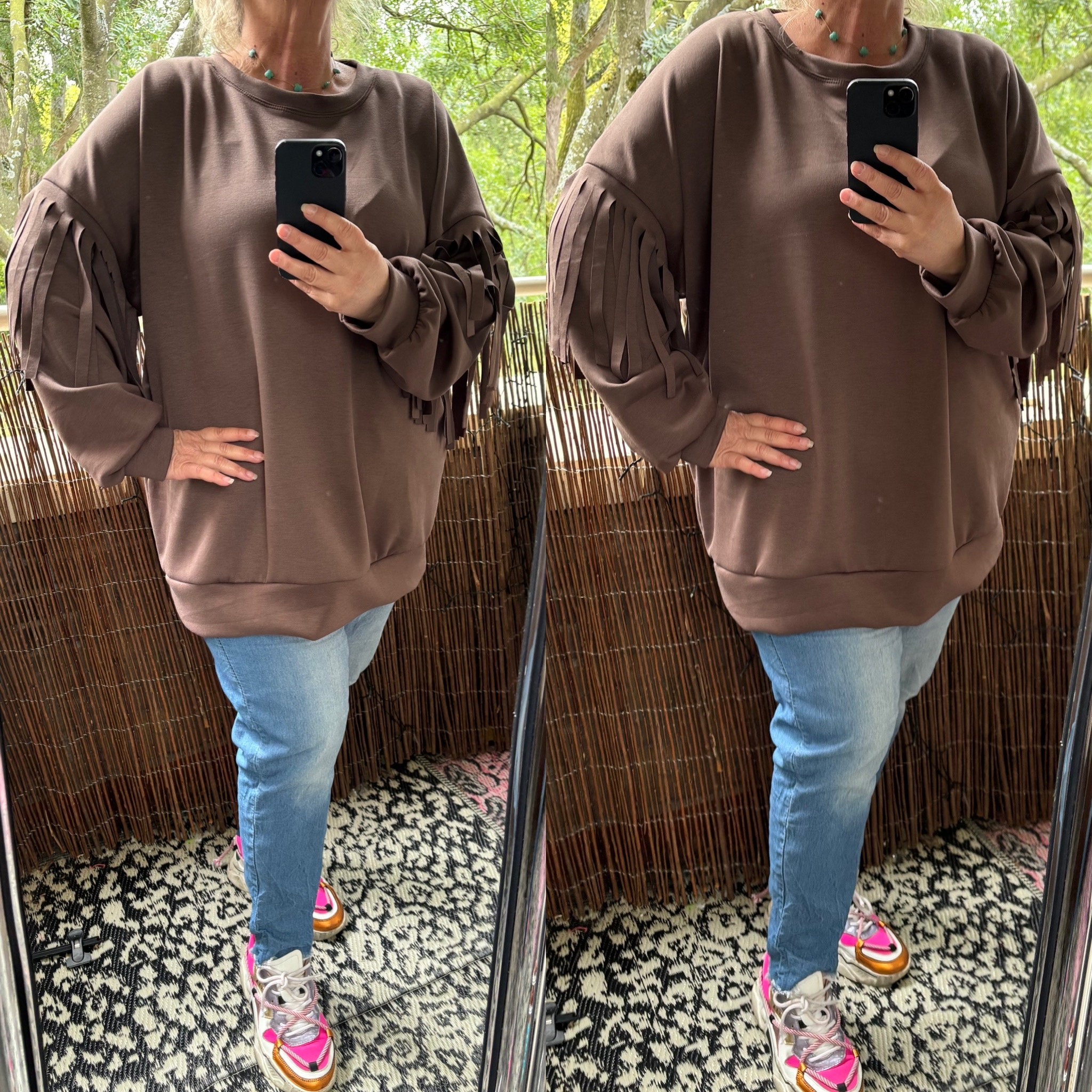 SWEATER FRANJE MATEN 44 TOT 52