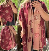 SHAWL CC  HEEL MOOI MET GOUD