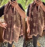 SHAWL CC  HEEL MOOI MET GOUD