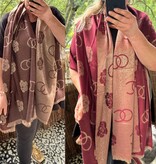 SHAWL CC  HEEL MOOI MET GOUD