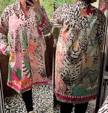 SUEDINE JAS LANGE BLAZER HAPPY MATEN 46 TOT 52