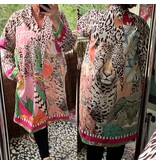 SUEDINE JAS LANGE BLAZER HAPPY MATEN 46 TOT 52