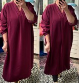 SWEATER DRESS BIG MATEN 50 TOT 56 RUIM