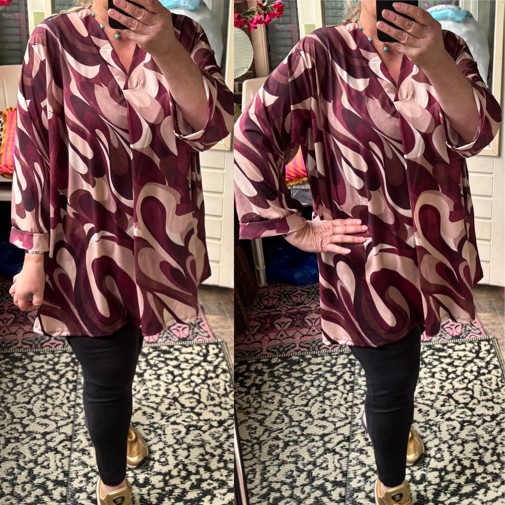 SHIRT TUNIEK HERFST 5 MATEN 44 TOT 50/52
