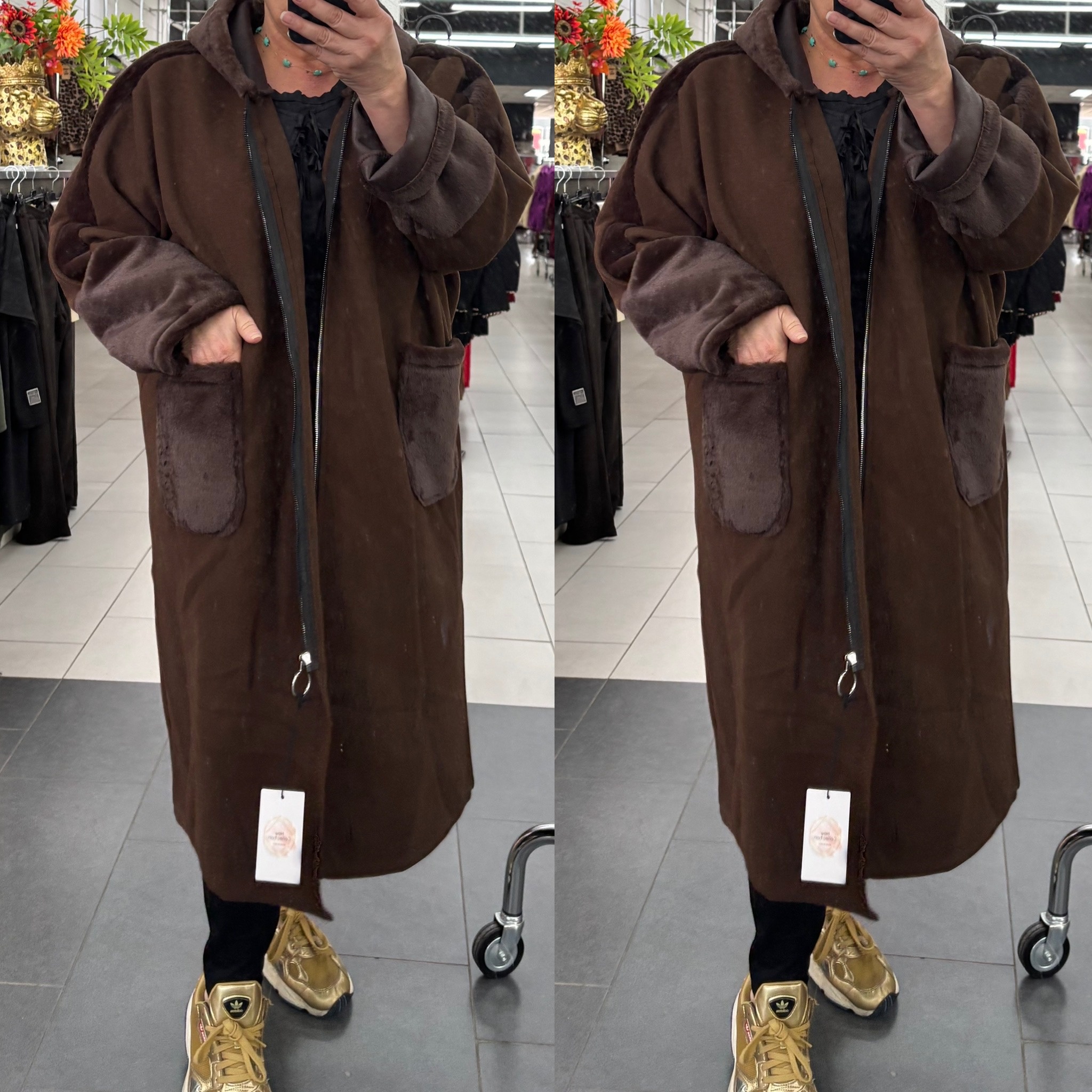 LAMMY LOOK A LIKE VEST MATEN 44 TOT 52