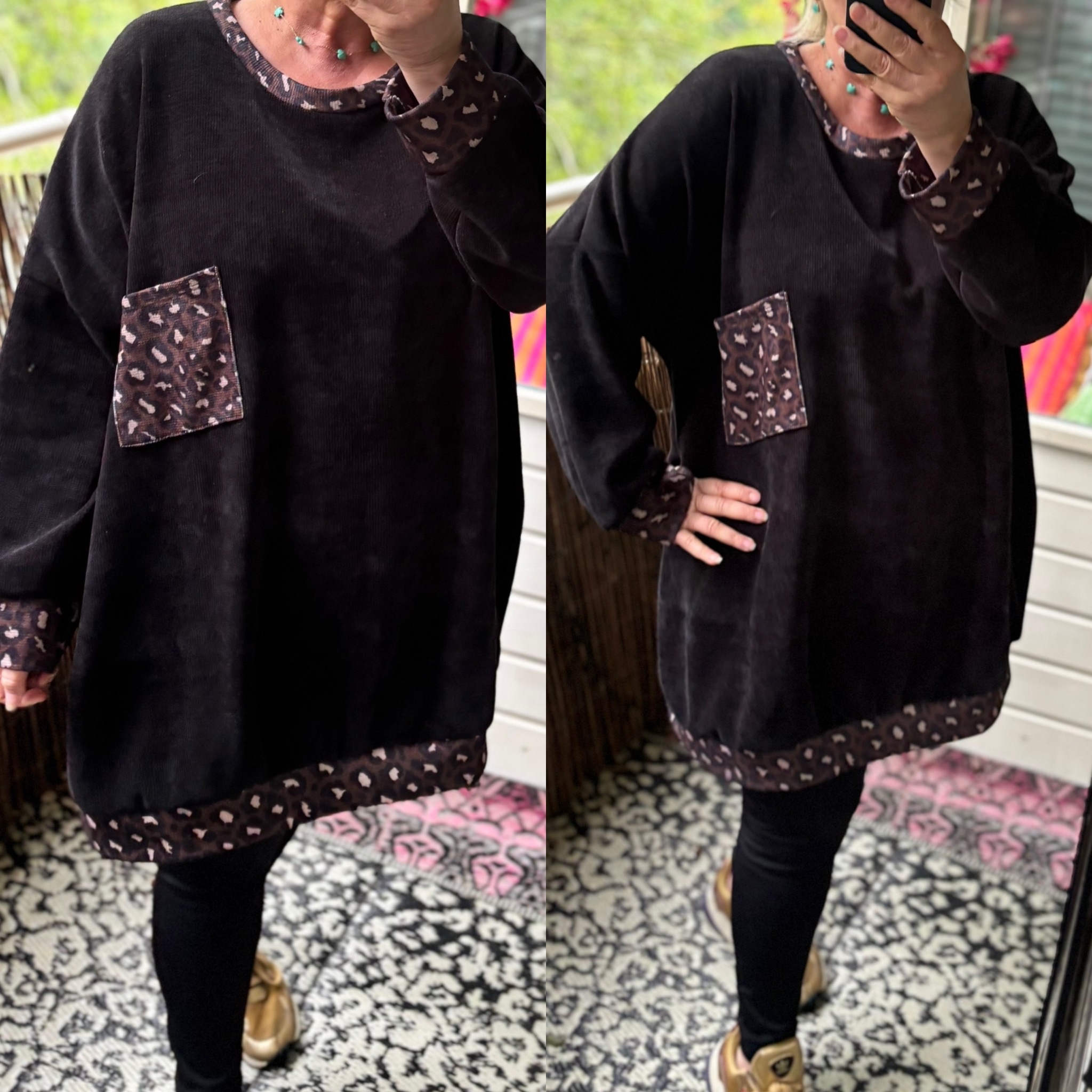 LEUKE SWEATER TRUI RIB MATEN 48 TOT 56