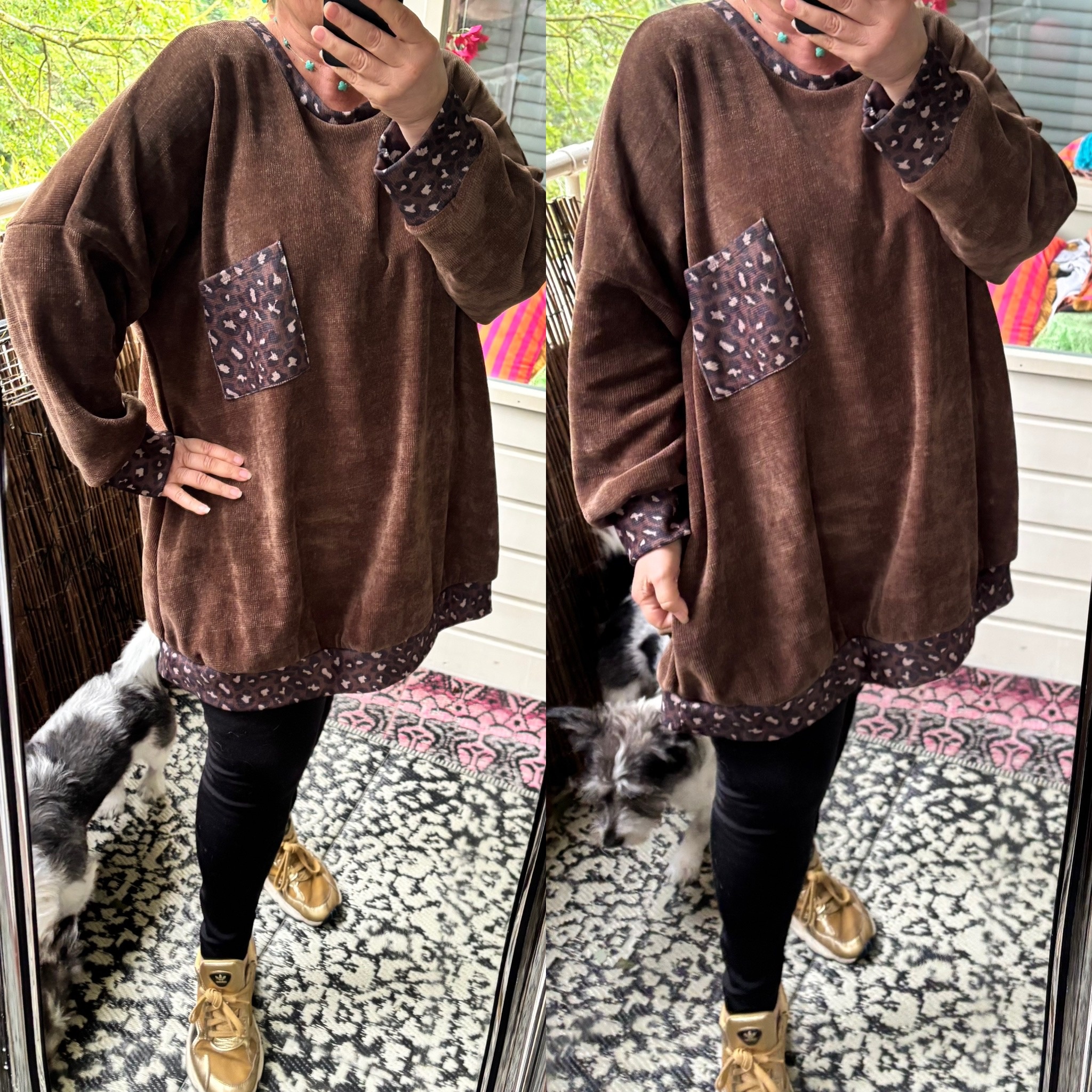 LEUKE SWEATER TRUI RIB MATEN 48 TOT 56