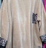 LEUKE SWEATER TRUI RIB MATEN 48 TOT 56