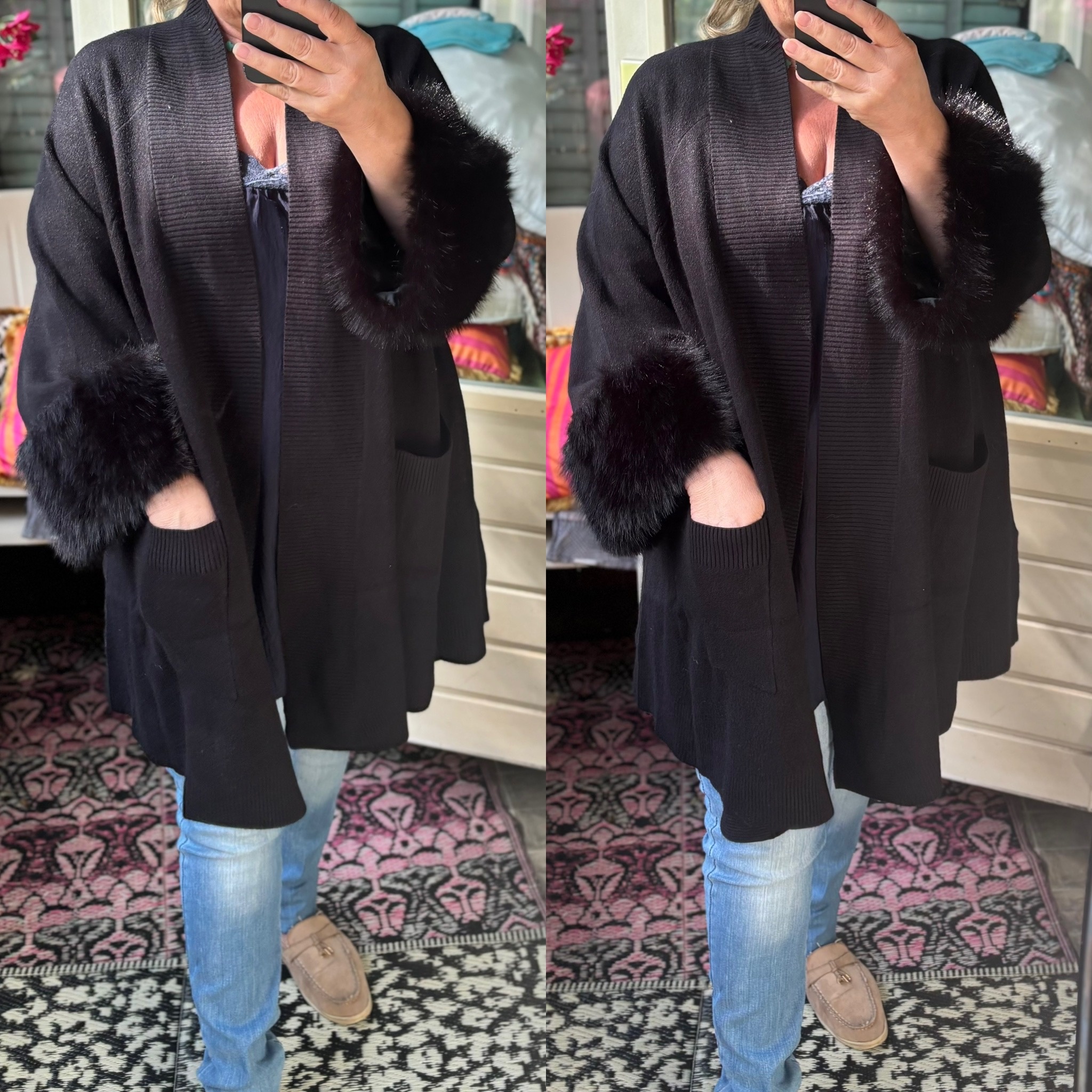 VEST BONTMOUW CHIQUE MATEN 46/48 TOT RUIME 54