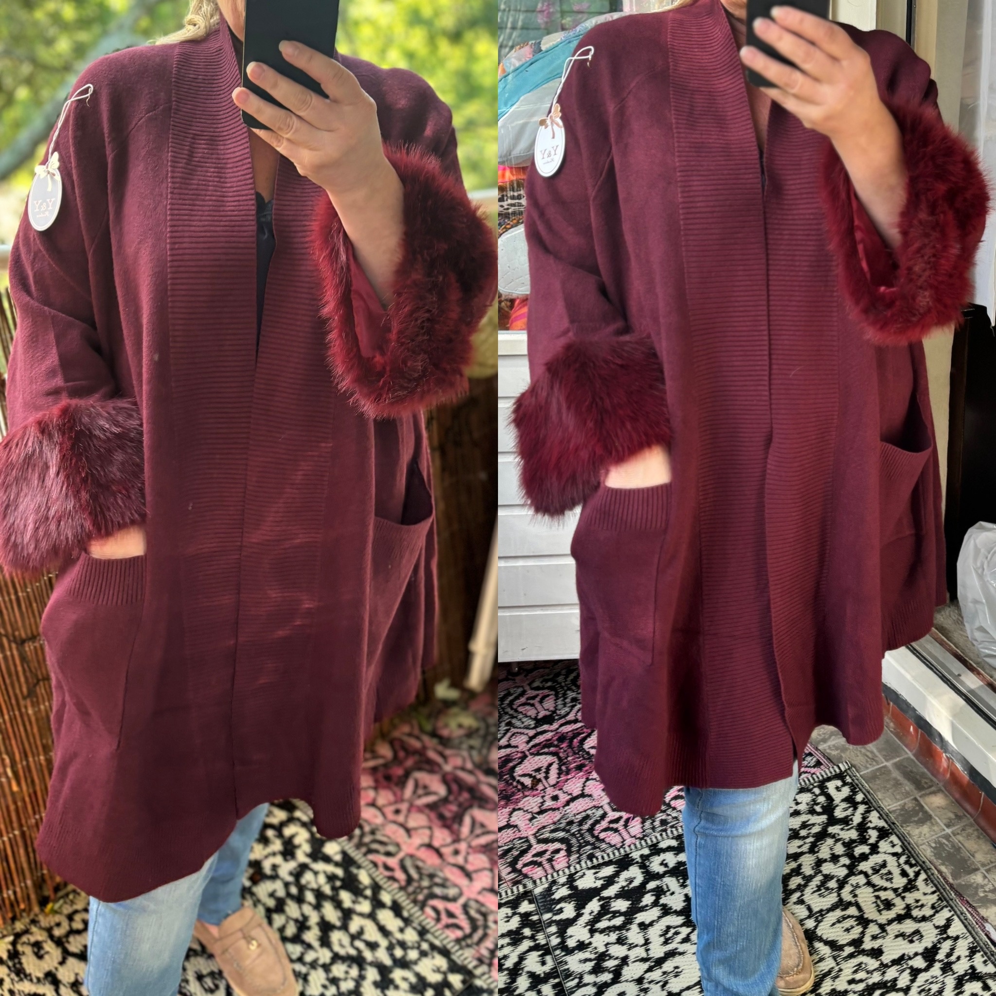 VEST BONTMOUW CHIQUE MATEN 46/48 TOT RUIME 54