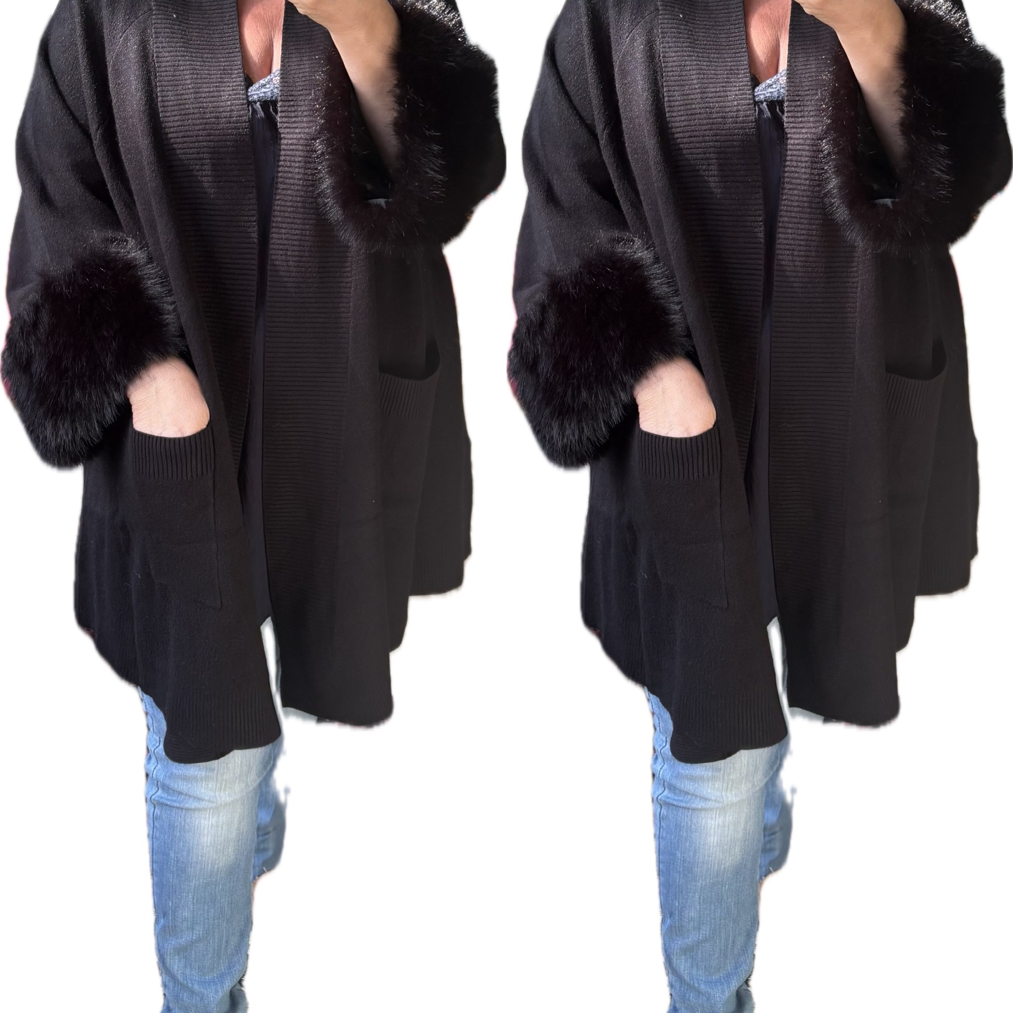 VEST BONTMOUW CHIQUE MATEN 46/48 TOT RUIME 54