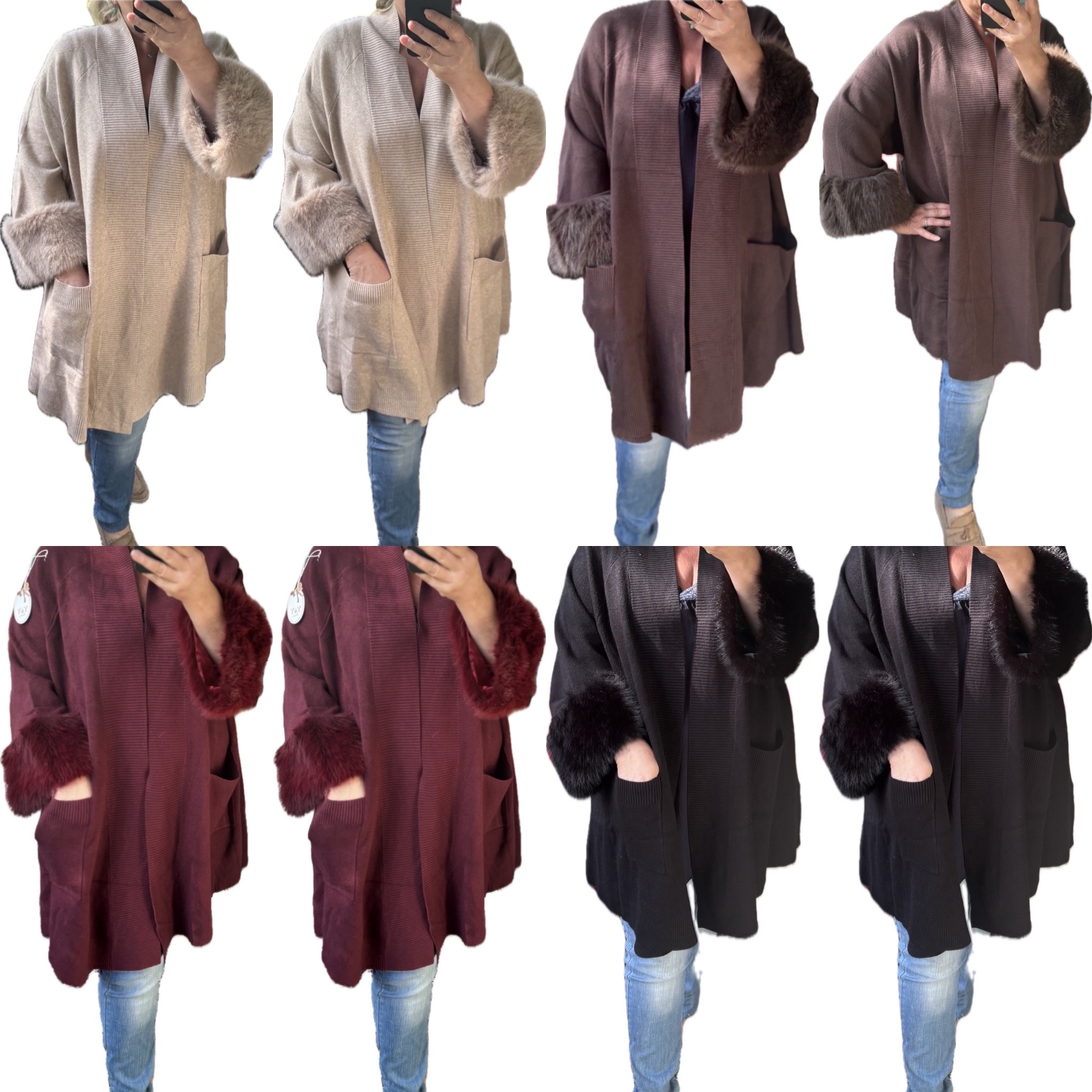 VEST BONTMOUW CHIQUE MATEN 46/48 TOT RUIME 54