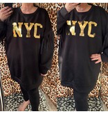 NYC SWEATER FRANJE MATEN 46/48 TOT 52/54