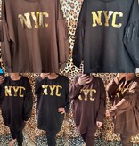 NYC SWEATER FRANJE MATEN 46/48 TOT 52/54
