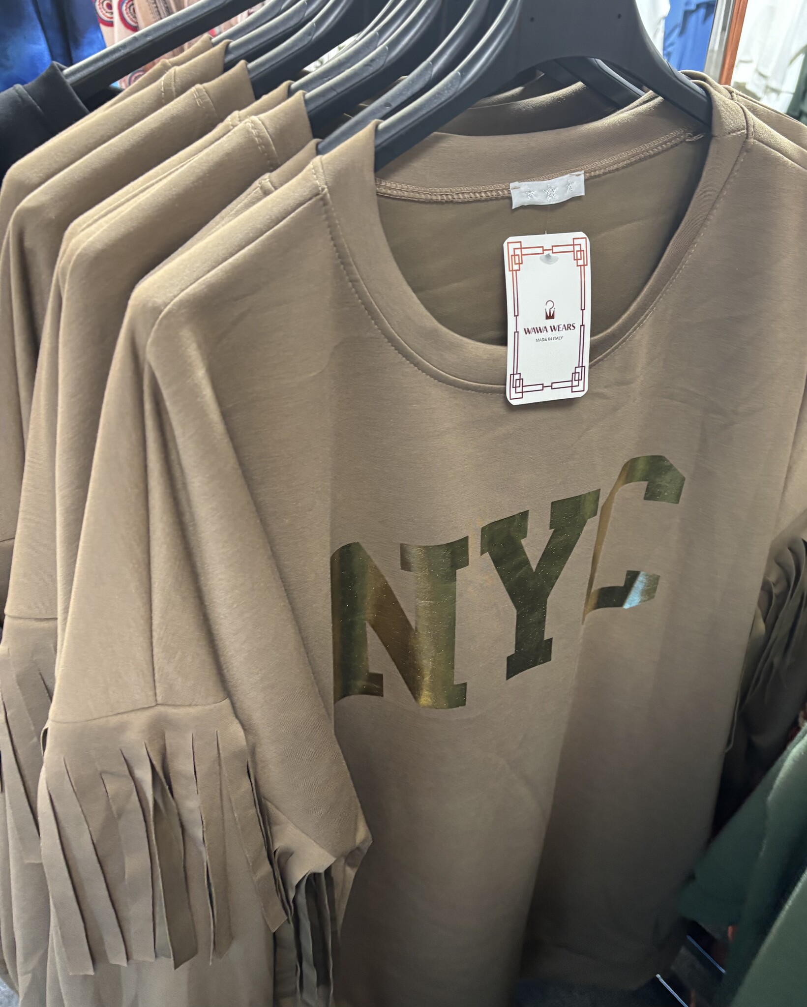 NYC SWEATER FRANJE MATEN 46/48 TOT 52/54