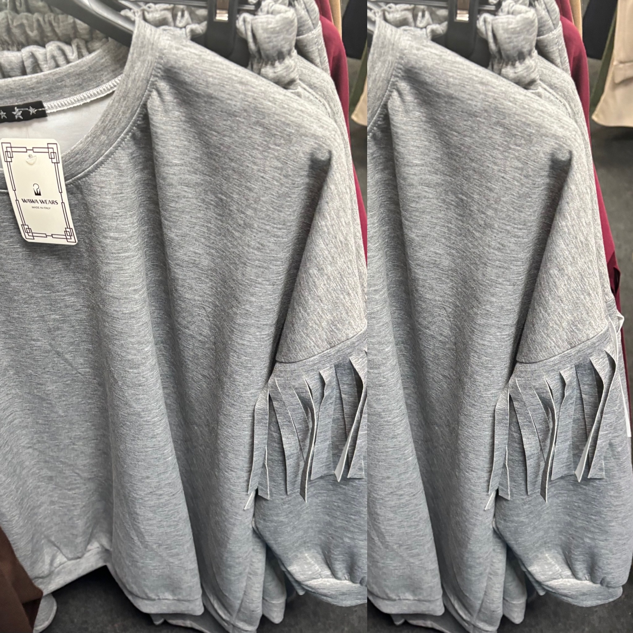 COMFY PAK MET FRANJE MATEN 46/48 TOT 52/54