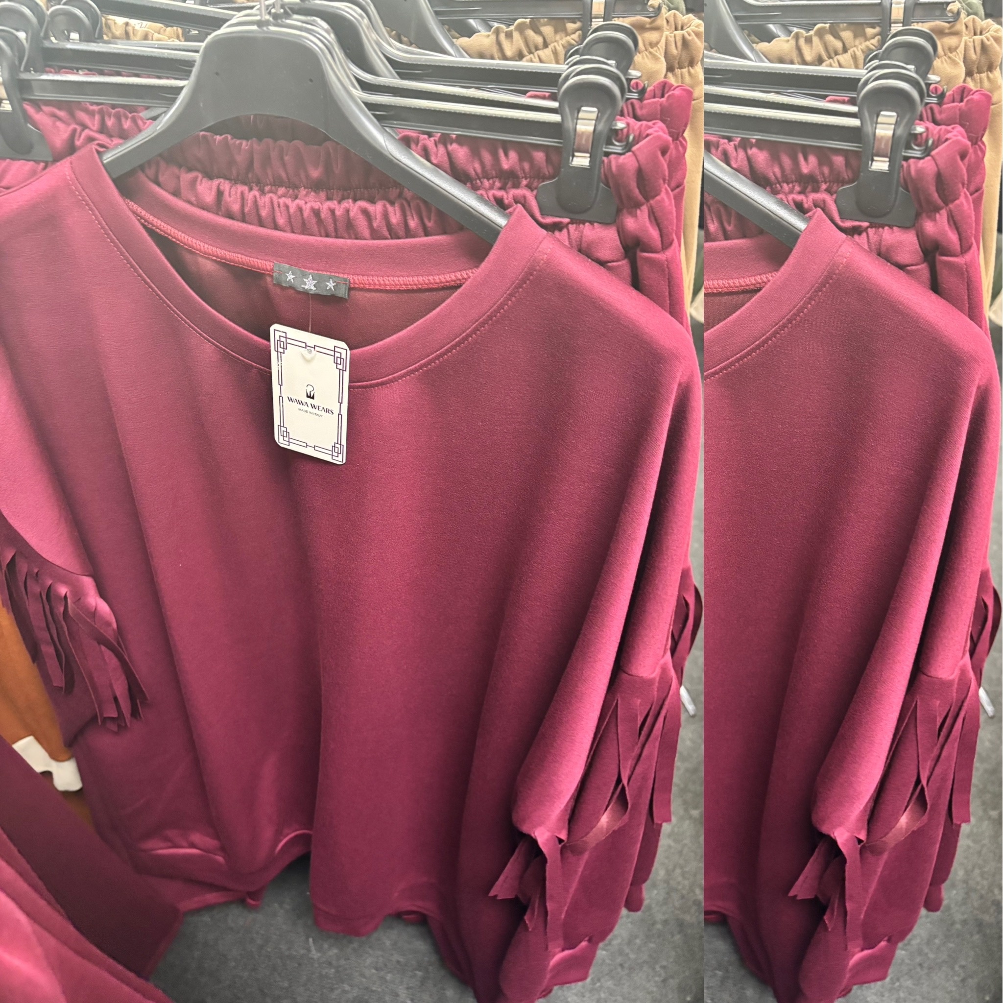 COMFY PAK MET FRANJE MATEN 46/48 TOT 52/54