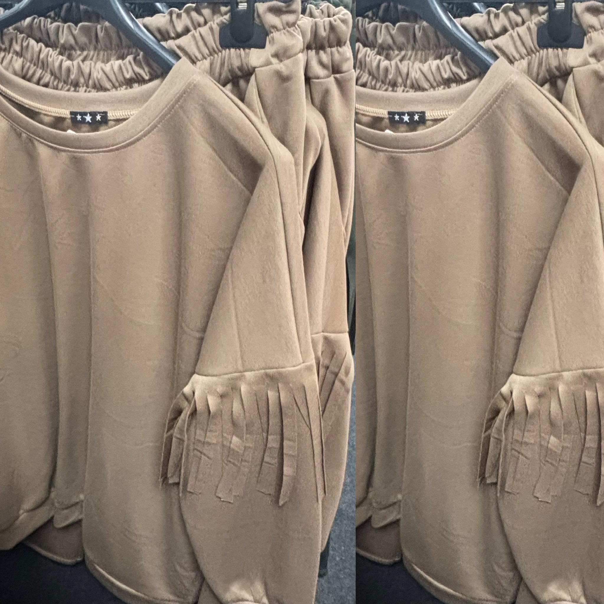 COMFY PAK MET FRANJE MATEN 46/48 TOT 52/54