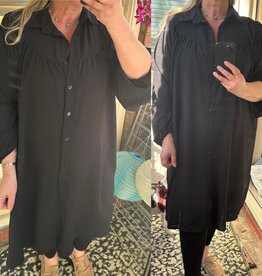 LANGE BLOUSE CARINE MATEN 46/48 TOT 54/56