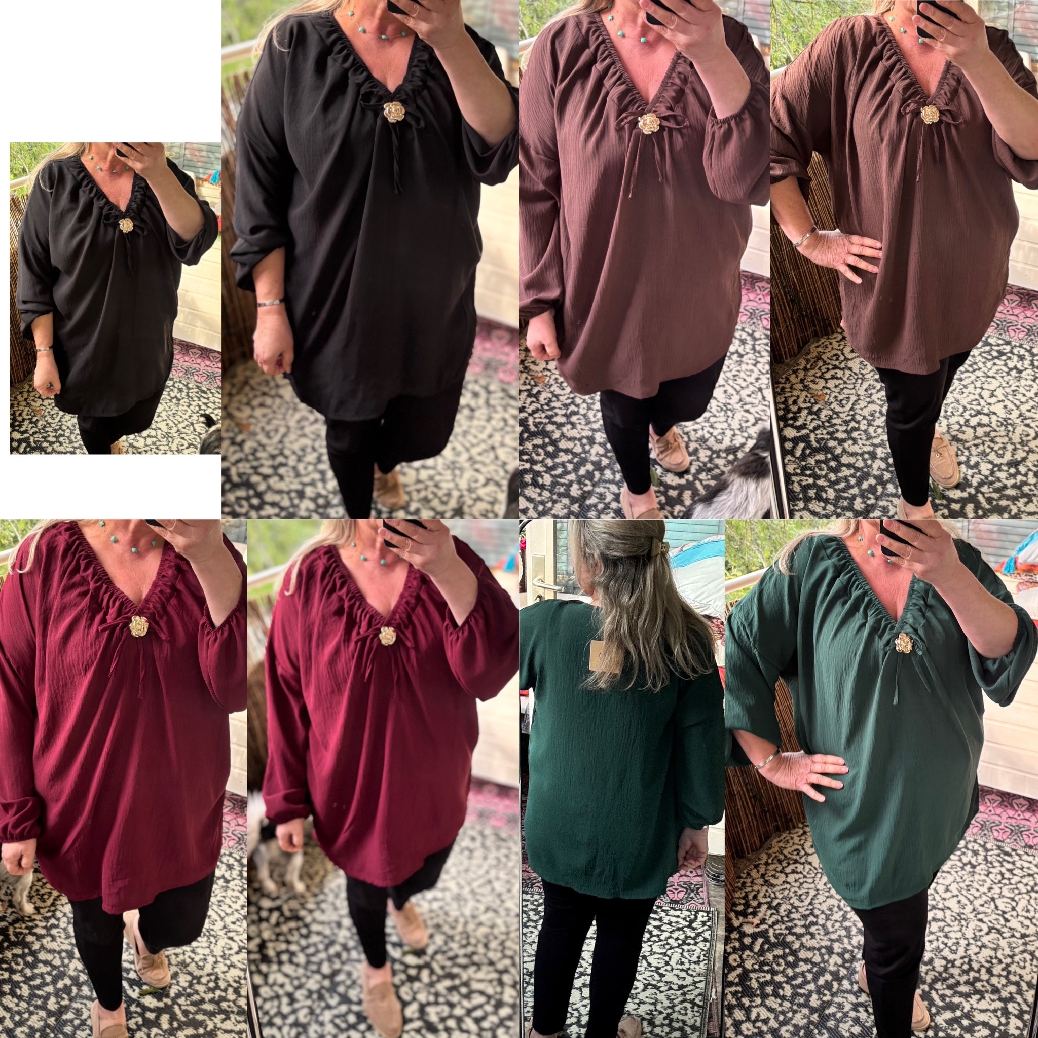 TUNIEK SHIRT LISA MATEN 44/46 TOT 50/52