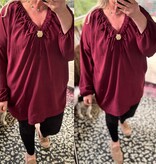 TUNIEK SHIRT LISA MATEN 44/46 TOT 50/52