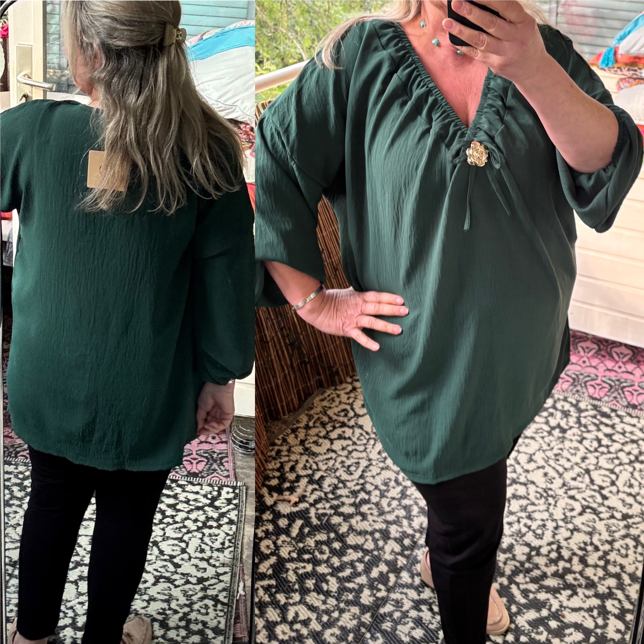 TUNIEK SHIRT LISA MATEN 44/46 TOT 50/52