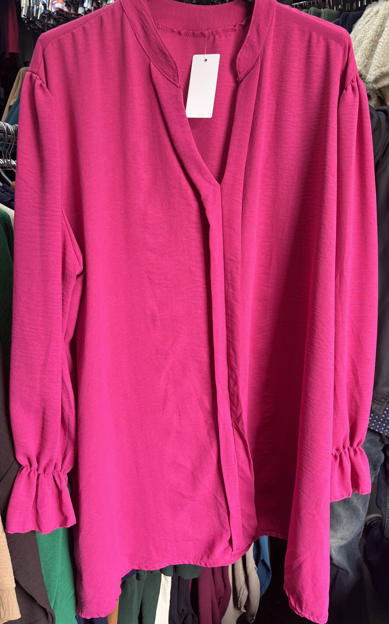 BLOUSE MELLY MATEN 46/48 TOT 54 kleine 56