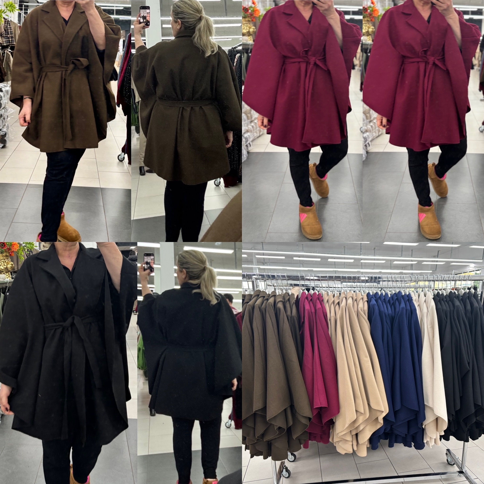 CAPE STRIK MATEN 44/46 tot 52/54
