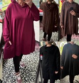 HOODIE ZACHT A LINE MATEN 50 tot 54 ruim